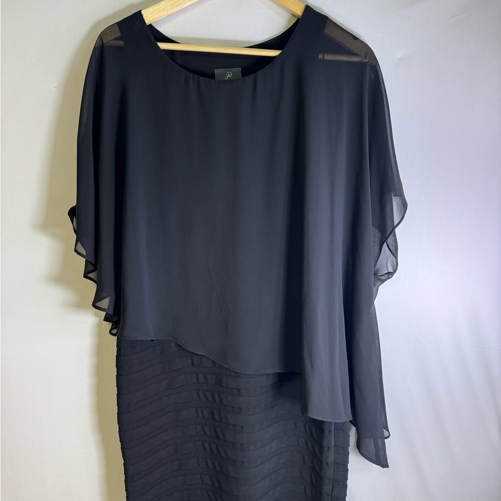Adrianna‎ Papell Elegant Black Dress